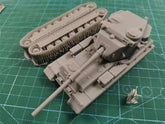 3d Printed 1/72 British FV215b (183) Heavy Tank Kit